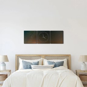 Obraz Drogi Mlecznej (z zegarem) (90x30 cm)