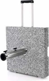 Stojak na parasol - granit i stal - 37 kg