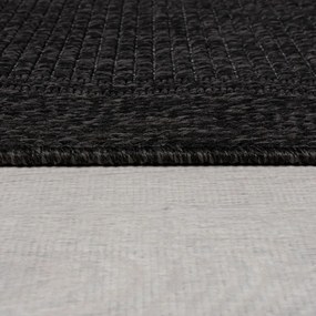 Ciemnoszary dywan odpowiedni na zewnątrz 160x230 cm Weave – Flair Rugs