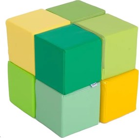 Zestaw ośmiu kostek piankowych do żłobka 4641597