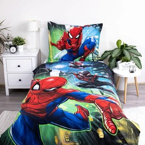 Bawełniana jednoosobowa pościel dziecięca 140x200 cm Spider-man – Jerry Fabrics