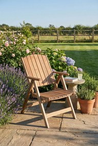 Drewniane krzesło ogrodowe rozkładane S6-H73