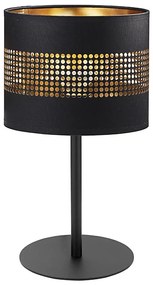 Lampa stołowa TAGO 1xE27/15W/230V czarna/złota