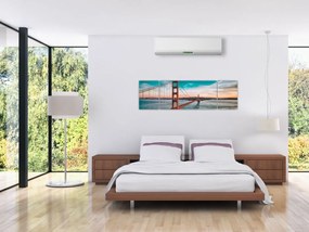 Obraz - Golden Gate, San Francisco (170x50 cm)