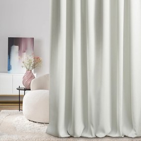 Zasłona zaciemniająca na taśmie marszczącej blackout strukturalny biały 140 x 280 cm 1 szt.