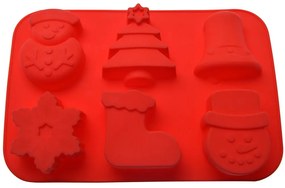 Foremki do ciastek 3D, motyw świąteczny, 31 x 17 cm