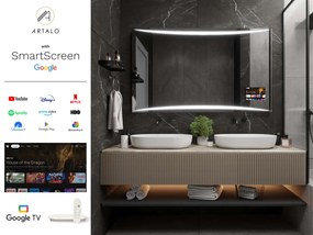 LED lustro do łazienki z oświetleniem M16 premium