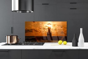 Panel nad blat kuchenny Klasyczna Latarnia O Poranku