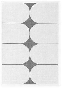 Czarno-biały dywan odpowiedni na zewnątrz 120x170 cm Duet Bowen – NORTHRUGS