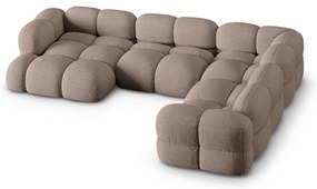 Brązowy narożnik (prawostronny/w kształcie litery U) Loretto – Cosmopolitan Design