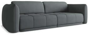 Ciemnoszara sofa 210 cm Hoku – Makamii