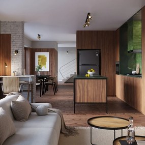 Plafon WINX 3P czarny/złoty SOLLUX  LIGHTING