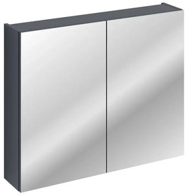 Wisząca szafka z lustrem do łazienki - Osara 7X 80 cm