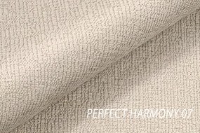 Łóżko tapicerowane Livani 160x200 - beżowy szenil Perfect Harmony 07 / nogi czarne