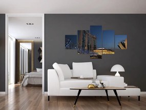 Obraz nowoczesnej metropolii (125x70 cm)