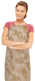 Bellatex Fartuch Adéla Snakeskin brązowy, 67 x 84cm