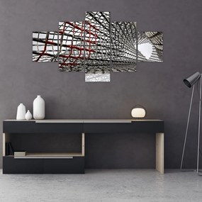 Obraz żelaznej konstrukcji (125x70 cm)