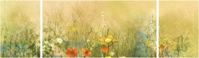 Obraz - Malowana łąka (170x50 cm)