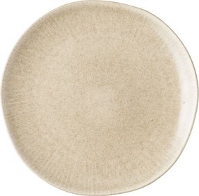 Szarobeżowe kamionkowe talerze zestaw 4 szt. ø 21 cm Viola – House Nordic