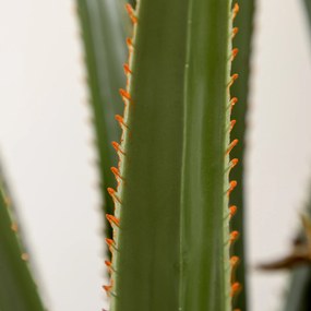 HOMCOM Sztuczna yucca duża 190 cm, roślina sztuczna z plastiku w donicy, 17 x 17 x 190 cm Szmaragdowy | Aosom PL