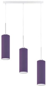 Lampa wisząca nad stół z białym stelażem - P6-A48