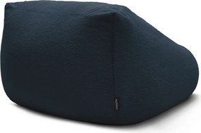 Ciemnoniebieski worek do siedzenia z imitacji futra Lilibet – Bobochic Paris