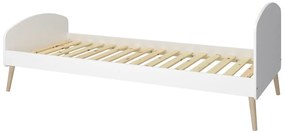 Białe łóżko dziecięce 90x200 cm Gaia – Tvilum