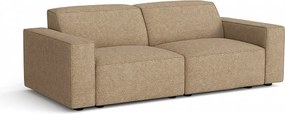 Cursal sofa 2 osobowa  204x102x70 cm jasny brąz Raven 34