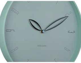 Karlsson 6012BL designerski zegar ściennyniebieski, średnica 40 cm
