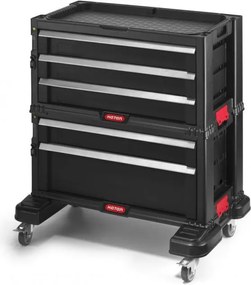 Skrzynka narzędziowa KETER - 5 szuflad - czarna