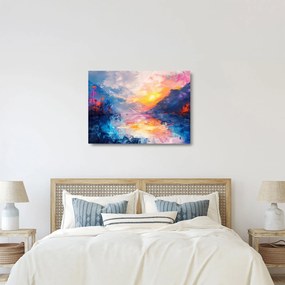 Obraz na szkle - Malarstwo krajobrazowe (70x50 cm)