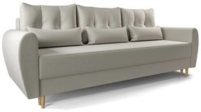 Beżowa sofa rozkładana W4-F40