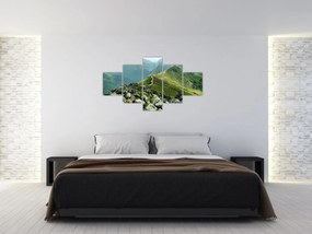 Obraz - Krajobraz górski (125x70 cm)