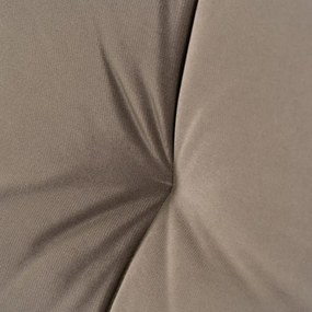 Sofa z Funkcją Spania SEUL Rozkładana Dwuosobowa Welurowa Beżowa Nowoczesna do Salonu