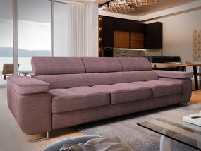 Masseno Sofa MOSINE z funkcją spania, Rozkładana sofa - Wrzosowy, POSO 130