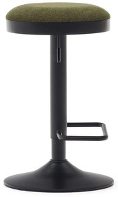 Ciemnozielone hokery zestaw 2 szt. 58 cm Zaib – Kave Home