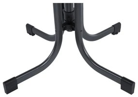 Metalowy okrągły stół ogrodowy ø 70 cm Pizarra – Dajar