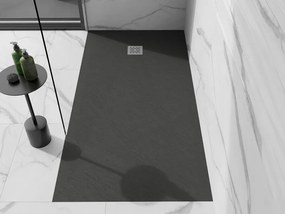 Mexen Stone+ brodzik kompozytowy prostokątny 200 x 90 cm, antracyt - 44719020