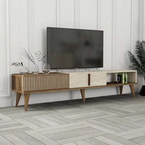 Stolik pod telewizor Milan trawertyn