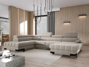 Narożnik SELVA XL Lewostronny z funkcją spania i pojemnikiem AUSTIN 02 WERSAL