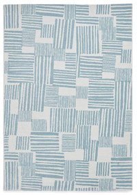 Jasnoniebieski dywan 80x150 cm Blocks – Catherine Lansfield