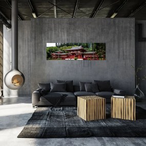 Obraz - klasztor buddyjski (170x50 cm)
