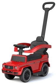Baby Mix odpychacz dla dzieci z prowadnicą Mercedes Benz G-Class, czerwony
