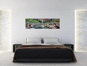 Obraz - Wodospad Svartifoss, Islandia (170x50 cm)