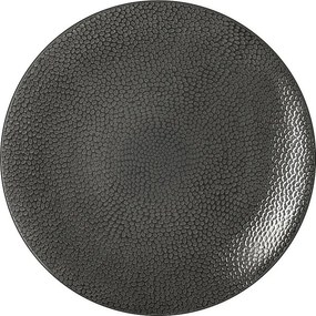 Zestaw 6 Płaskich Talerzy Stone Szary 27 cm - Kolekcja Médard de Noblat