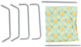 Składany leżak plażowy SAND LEMON