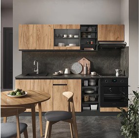 Panel przedni złoty dąb power/antracyt 240x46x81.6 r-line