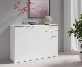 Komoda METRIX 120 cm do Salonu Sypialni Biały