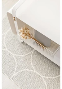 Kremowy chodnik odpowiedni na zewnątrz 70x200 cm Boo Linen – Pappelina