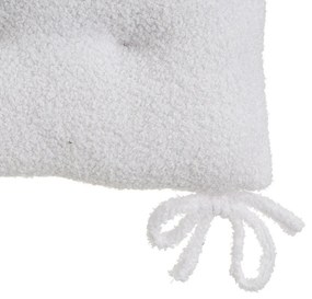 Poduszka na krzesło z materiału sherpa 40x40 cm Sherpa Bouclé – Casa Selección